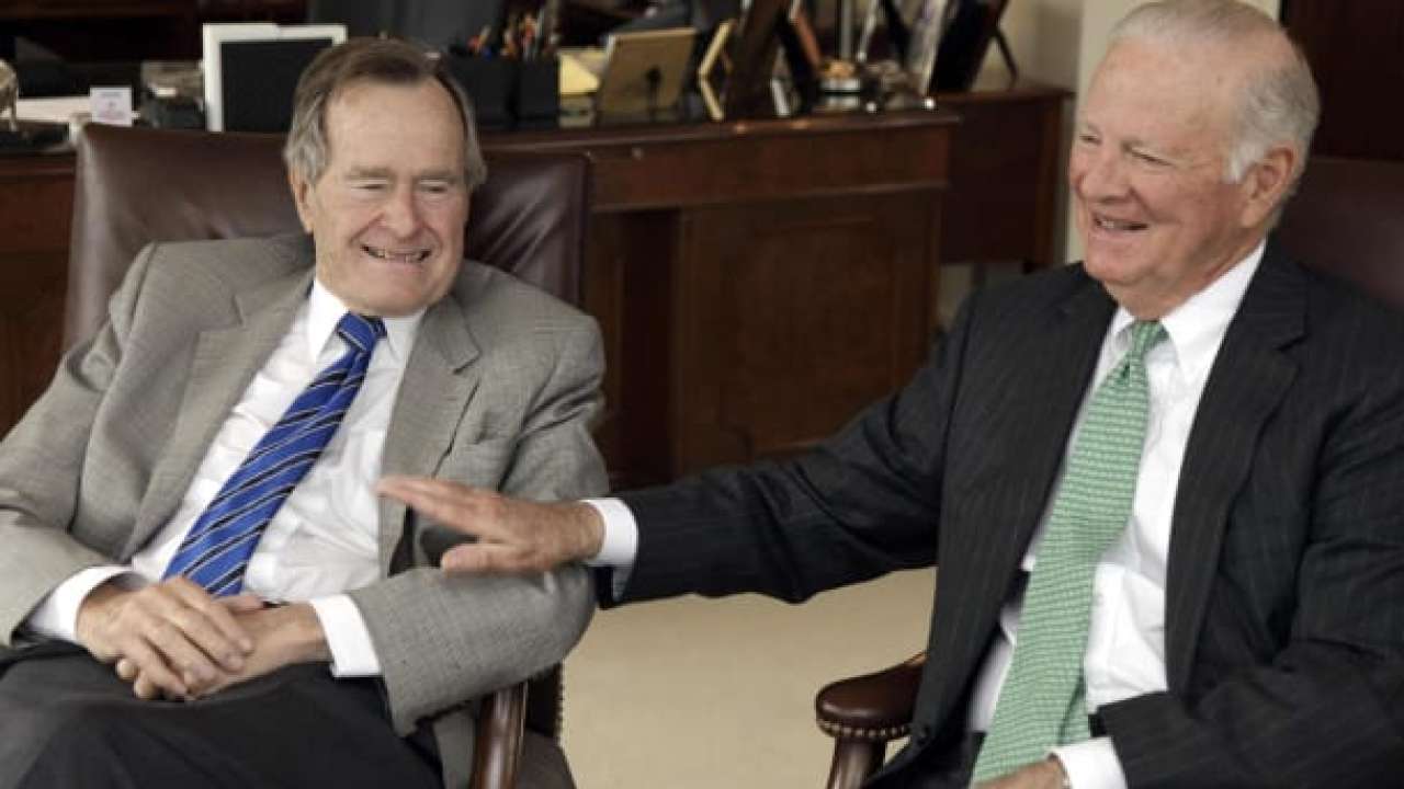 The legacy of George HW Bush will be forever etched in the history of America and the world: James A Baker III