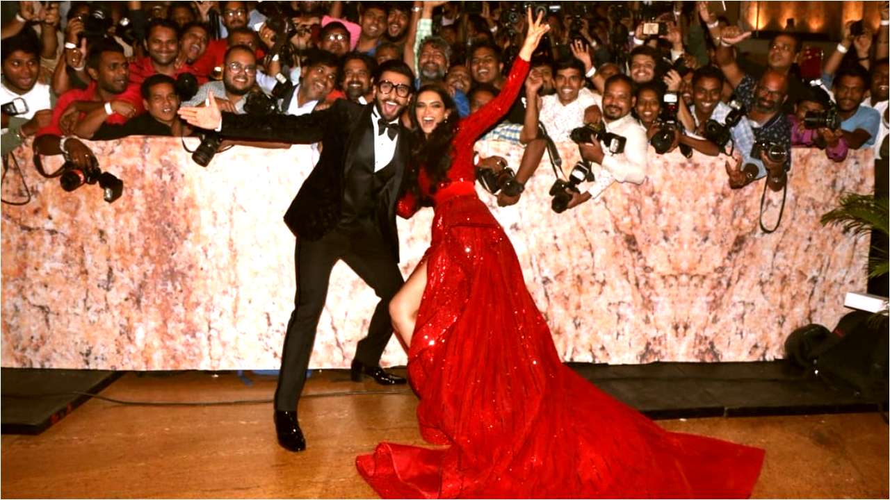 DeepVeer pose with the paparazzi