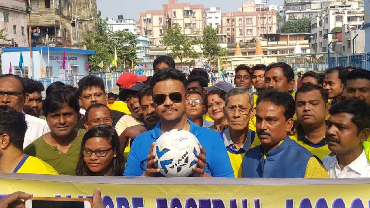 Juggling Work And Life Kolkata S To Be Mayor Firhad Hakim Shows Off His Football Skills