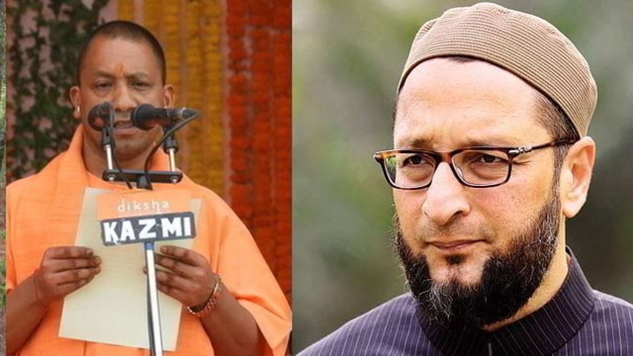 Yogi Adityanath and Asaduddin Owaisi