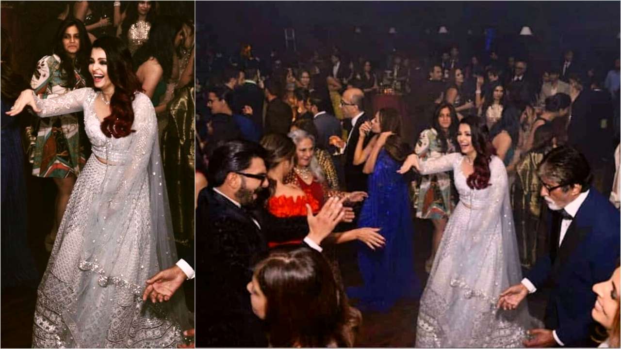 Aishwarya Rai Bachchan on the dance floor