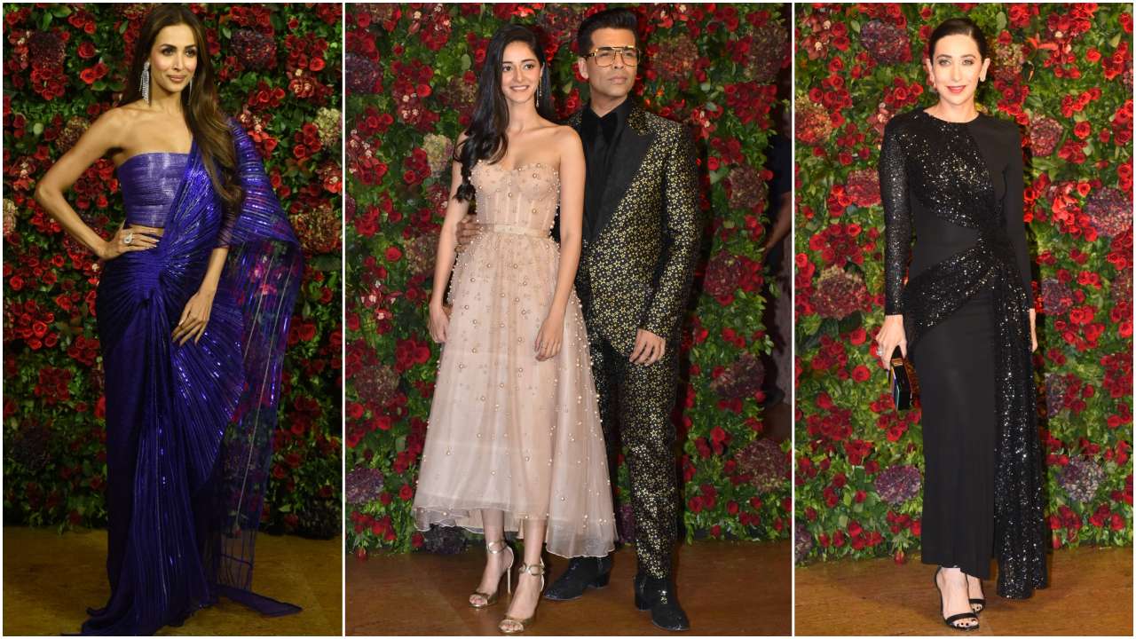 Malaika Arora, Karan Johar, Ananya Panday and Karisma Kapoor