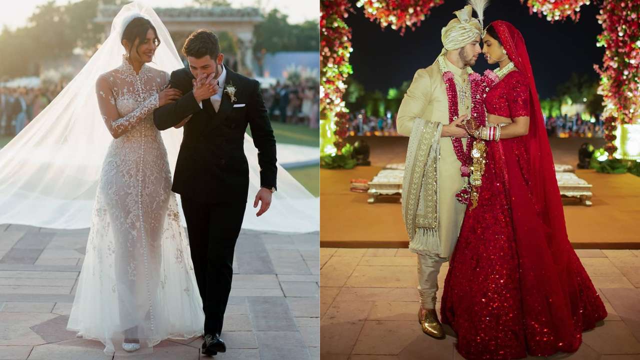 Bridesmaids Parineeti, Arpita Khan Sharma and Sophie Turner look