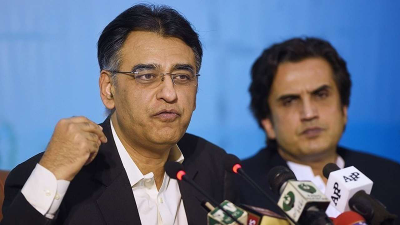 (Pakistan Finance Minister Asad Umar) 