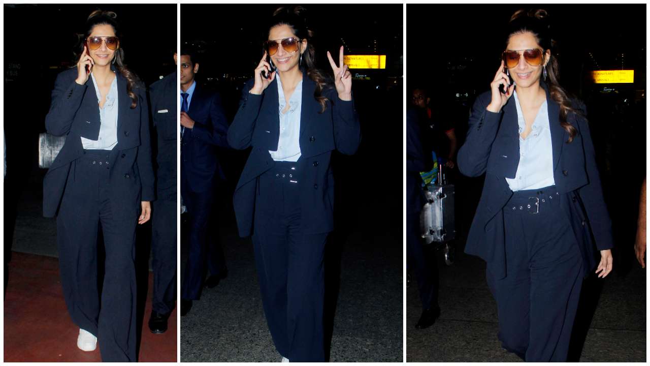 Weekly airport style: Priyanka Chopra, Kareena Kapoor Khan, Ranveer Singh,  Sonam Kapoor, Ranbir Kapoor give us some serious winter fashion goals! :  Bollywood News - Bollywood Hungama