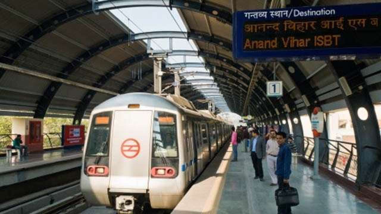 Image result for blue line metro delhi