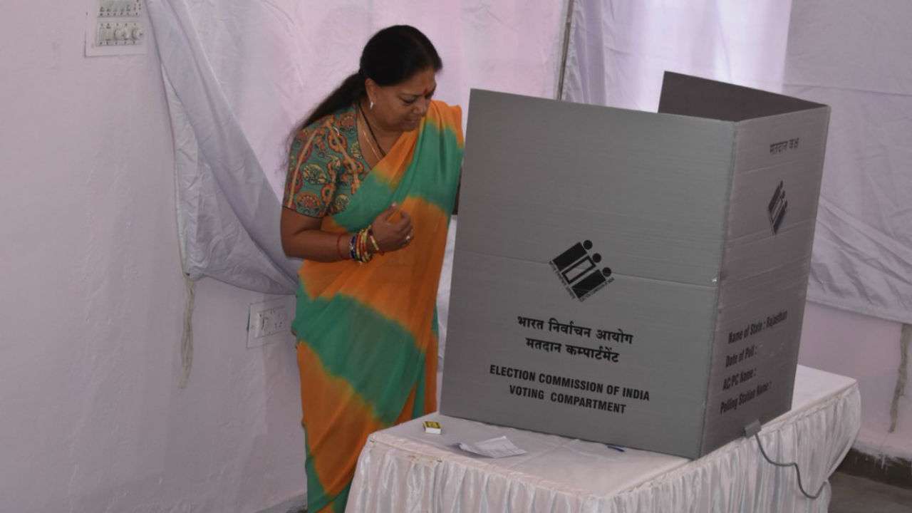 Chief Minister casts her vote