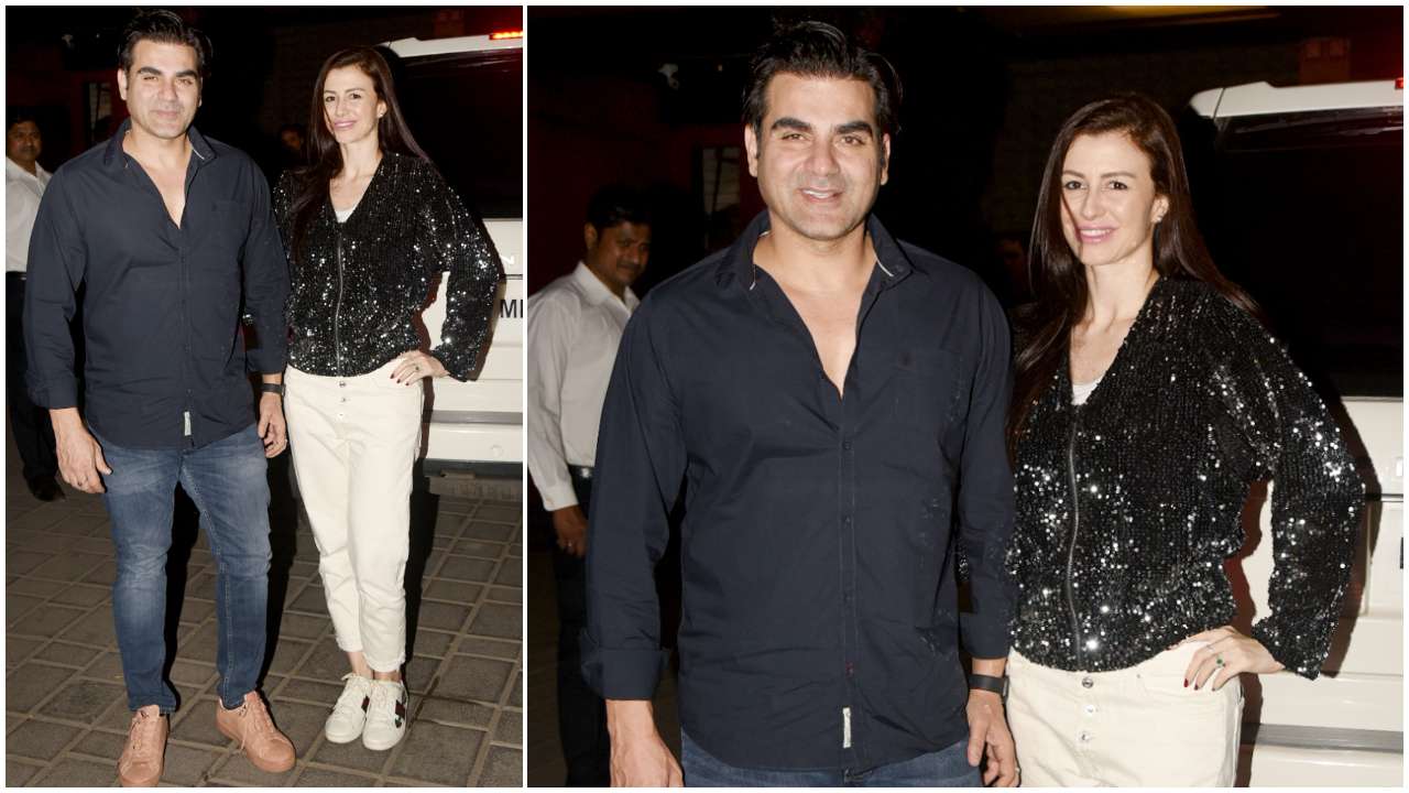Arbaaz Khan and Georgia Andriani