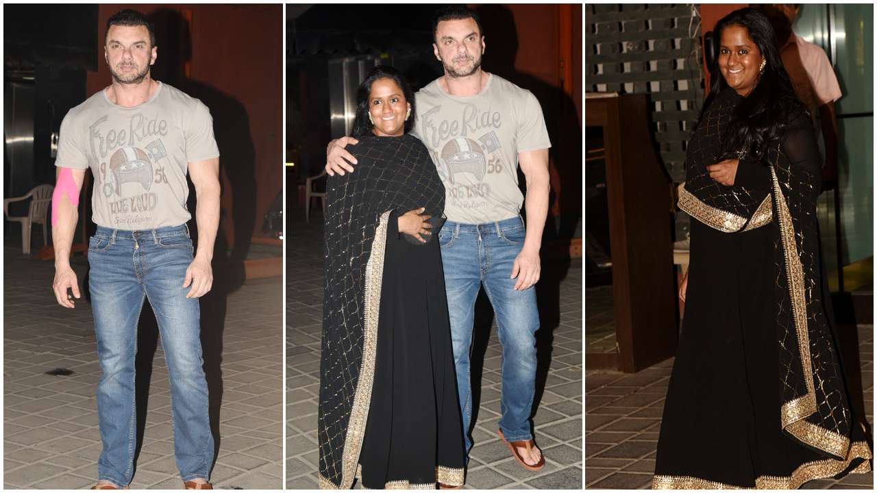 Sohail Khan and Arpita Khan Sharma