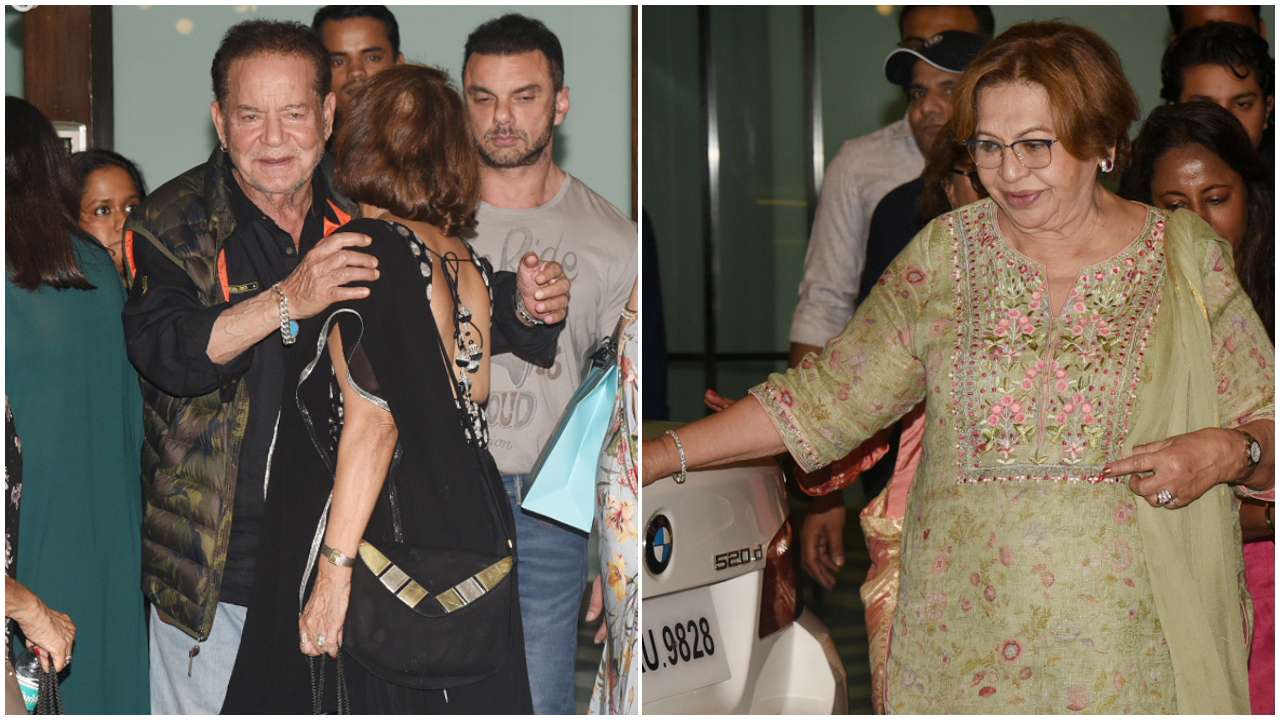 Salim Khan and Helen