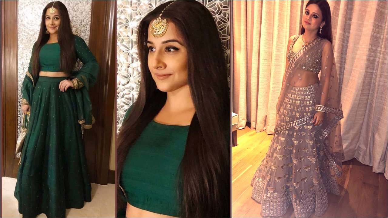 Vidya Balan and Sakshi Dhoni