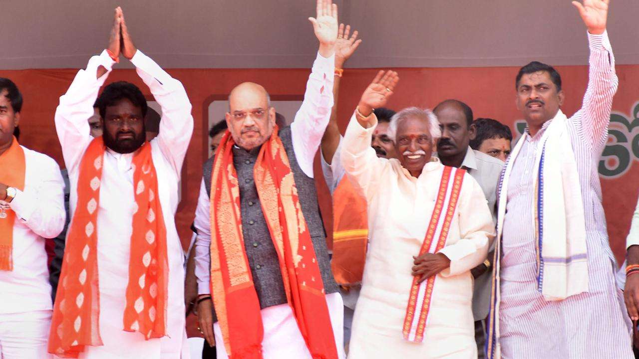 Amit Shah in Telangana