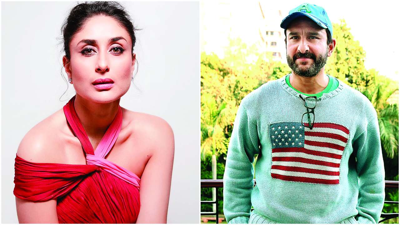 Kareena Kapoor Khan (left) and Saif Ali Khan Kareena Kapoor Khan (left) and Saif Ali Khan
