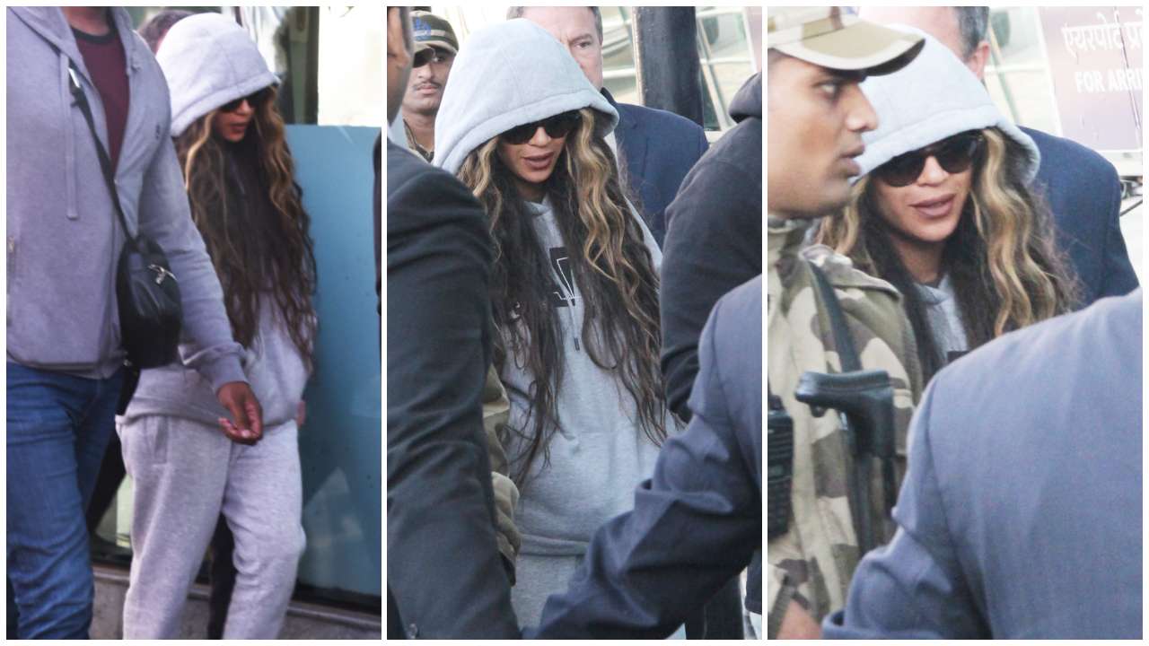 Beyoncé leaves Udaipur 