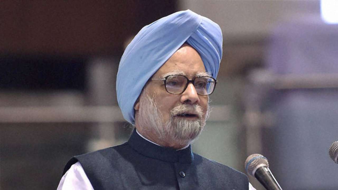 Manmohan Singh's reaction