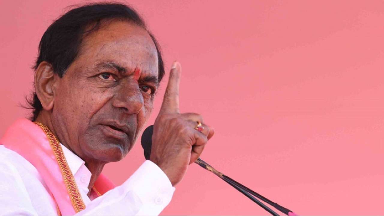 Will KCR swear in as CM again?