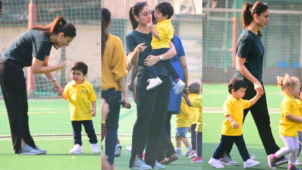 Kareena motivating Taimur