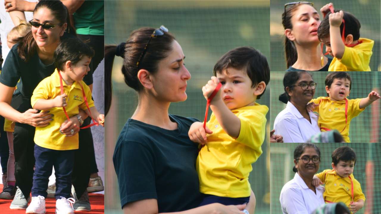 And, Taimur won a Gold