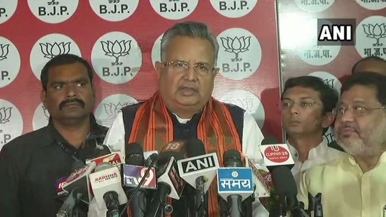 Chhattisgarh CM Raman Singh resigns