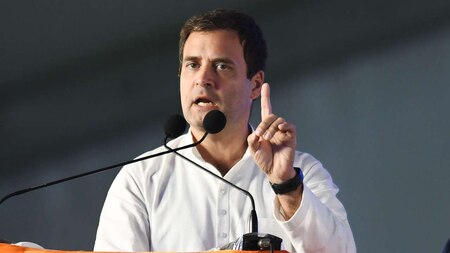 Rahul Gandhi presser
