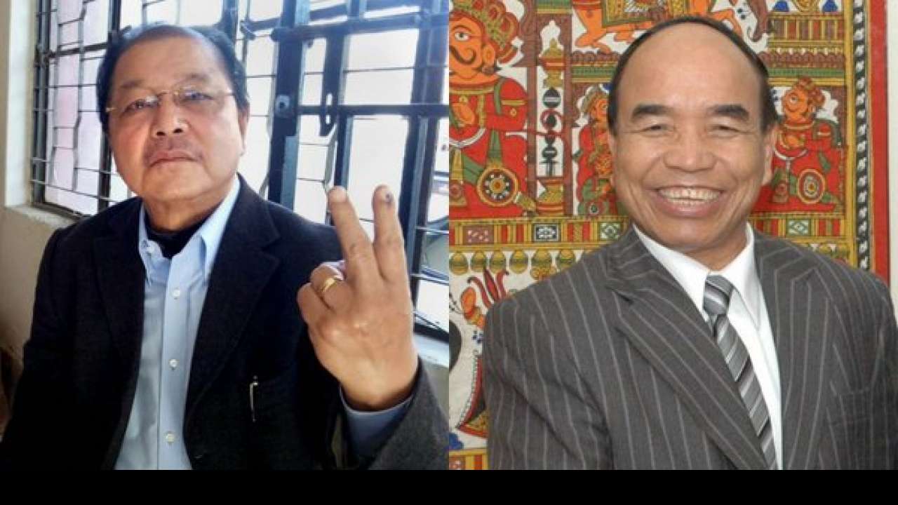 Outgoing CM Thanhawla and MNF Zoramthanga