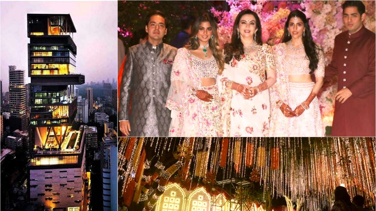 Mukesh Ambani S Antilla Decks Up For Daughter Isha Ambani Anand