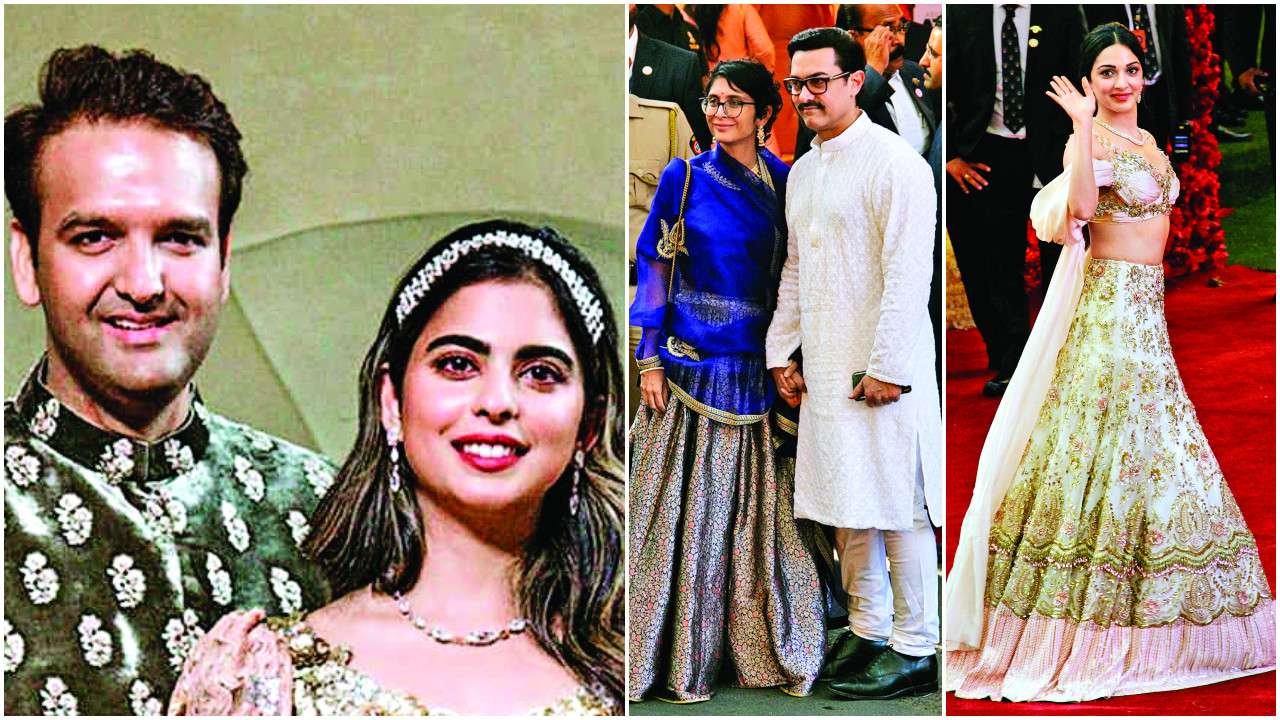 Isha Ambani-Anand Piramal's nuptials: Aamir Khan to Kiara Advani grace the wedding of the year