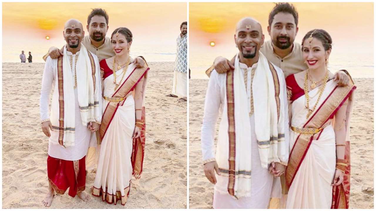 Man, his friend and wife