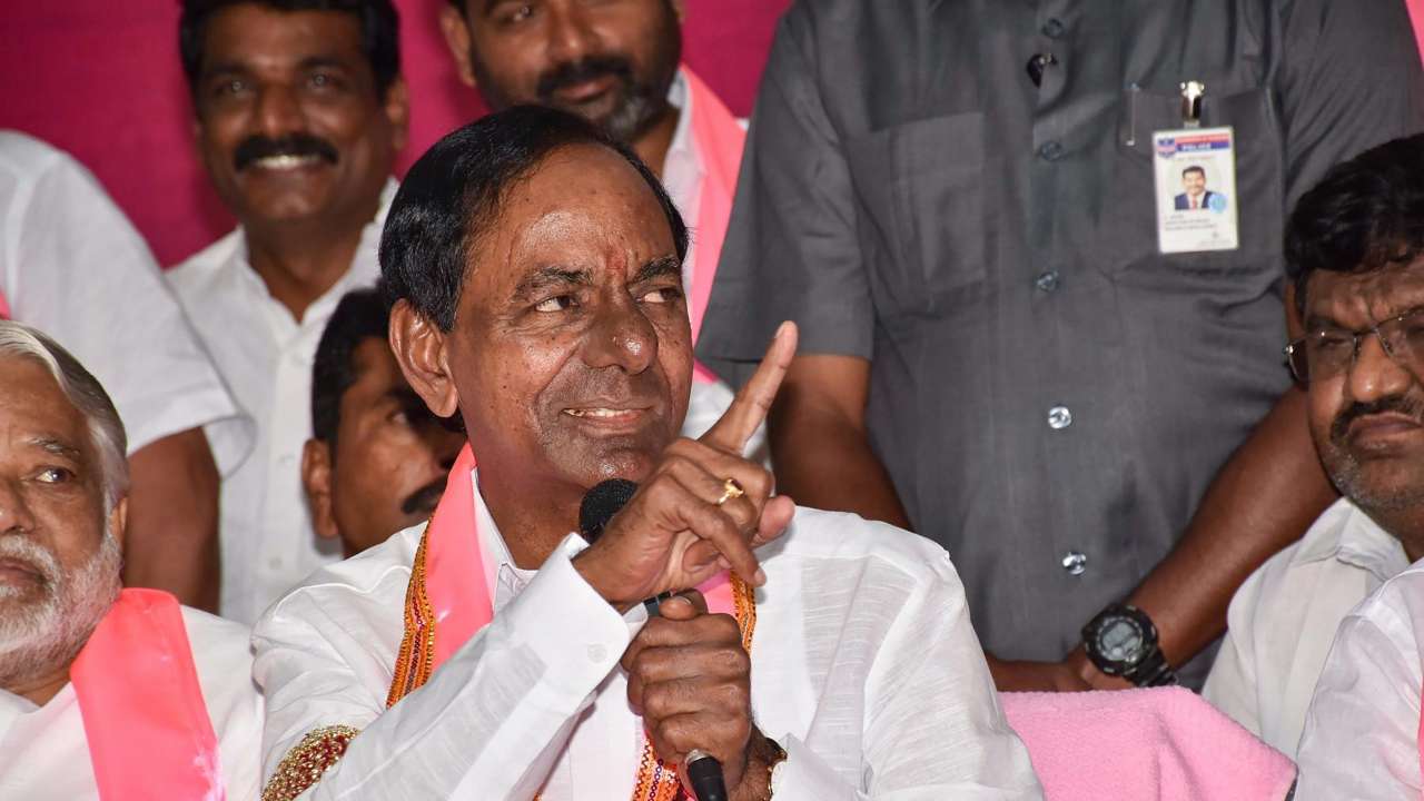 Kalvakuntla Chandrasekhar Rao, 64, has reinforced his position as the tallest leader of  youngest  state of Telangana