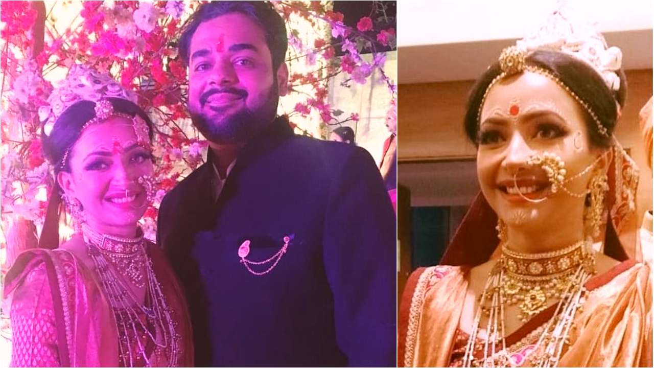 Shweta Basu Prasad made for a beautiful Bong bride
