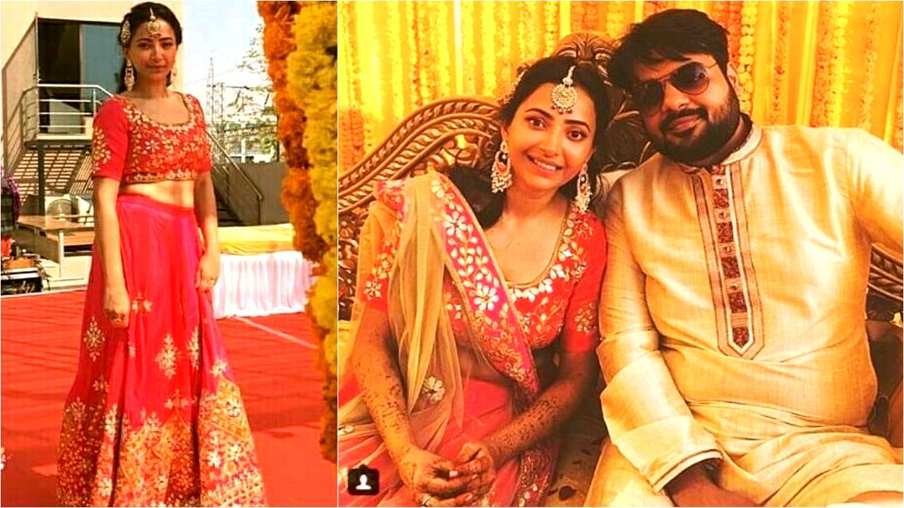 Shweta's Mehendi ceremony