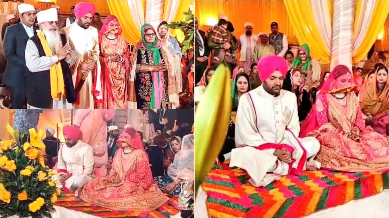 Here are some inside videos from the Sikh wedding