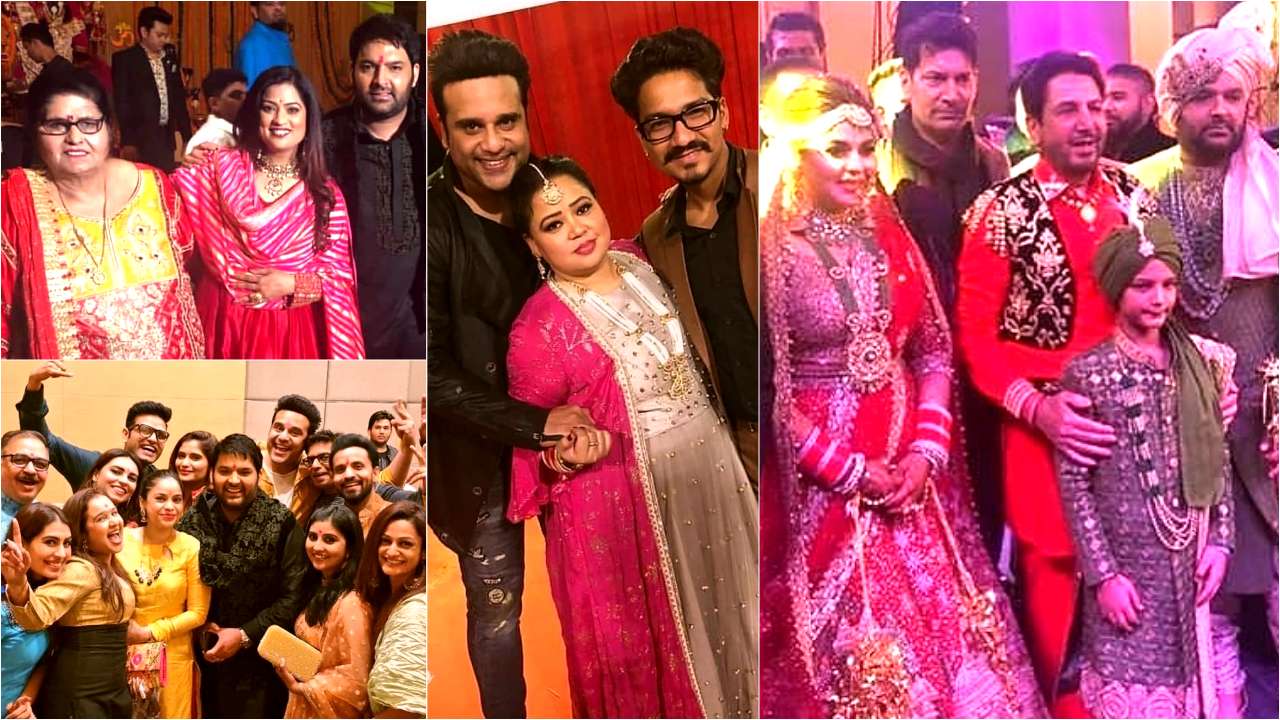 Krushna Abhishek, Bharti Singh, Gurdas Maan joined Kapil's celebrations