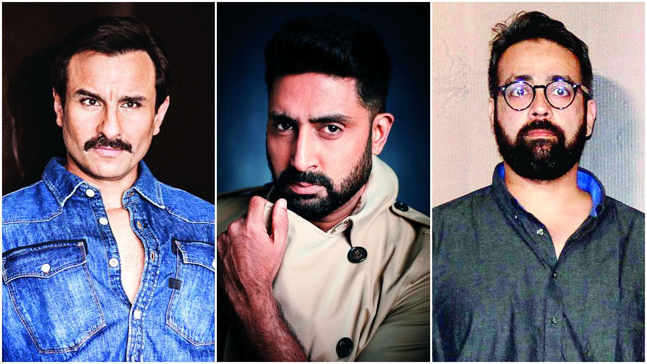 Saif Ali Khan, Abhishek Bachchan and Pavan Kripalani