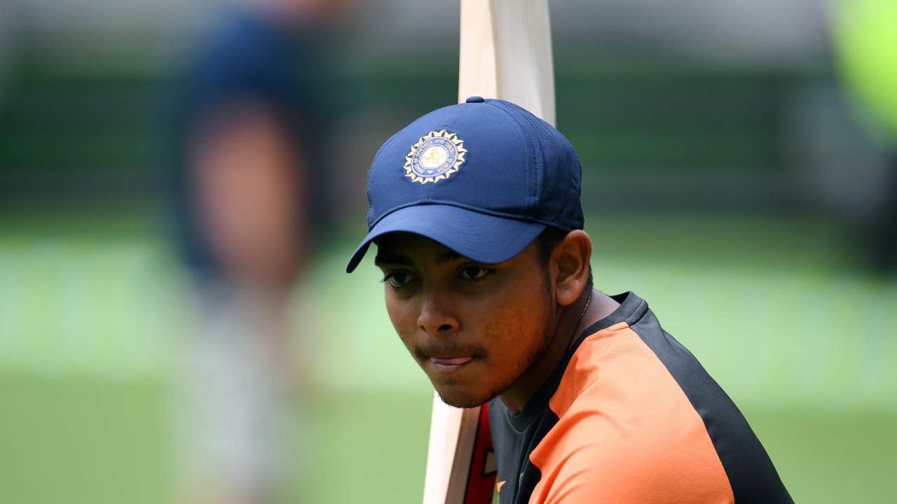 Meanwhile.. we saw Prithvi Shaw