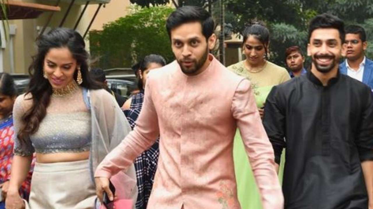 Saina Nehwal-Parupalli Kashyap Wedding