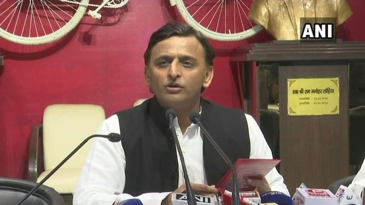 Samajwadi Party president Akhilesh Yadav