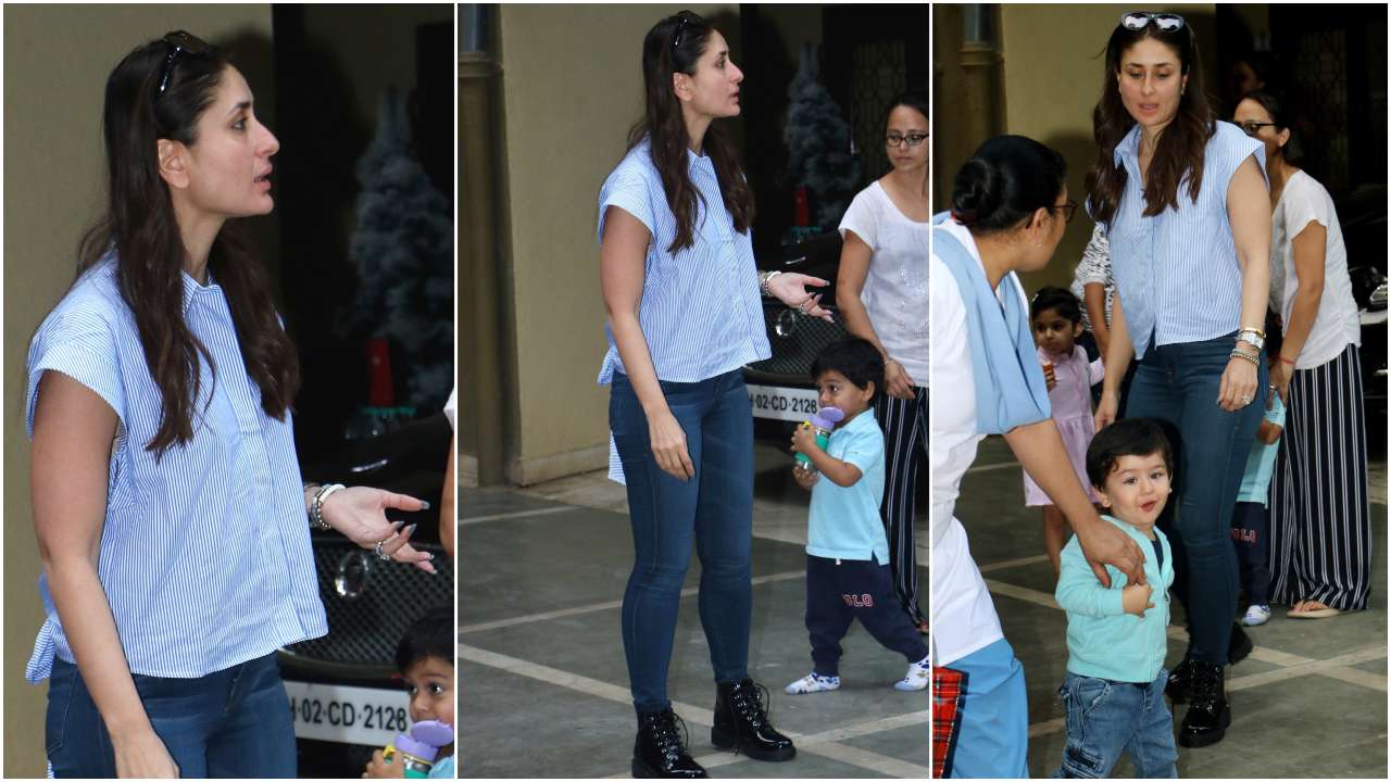 Taimur wants to meet the paparazzi?