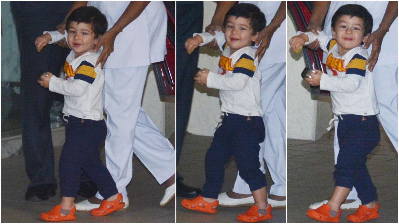 Taimur being his cute-self!