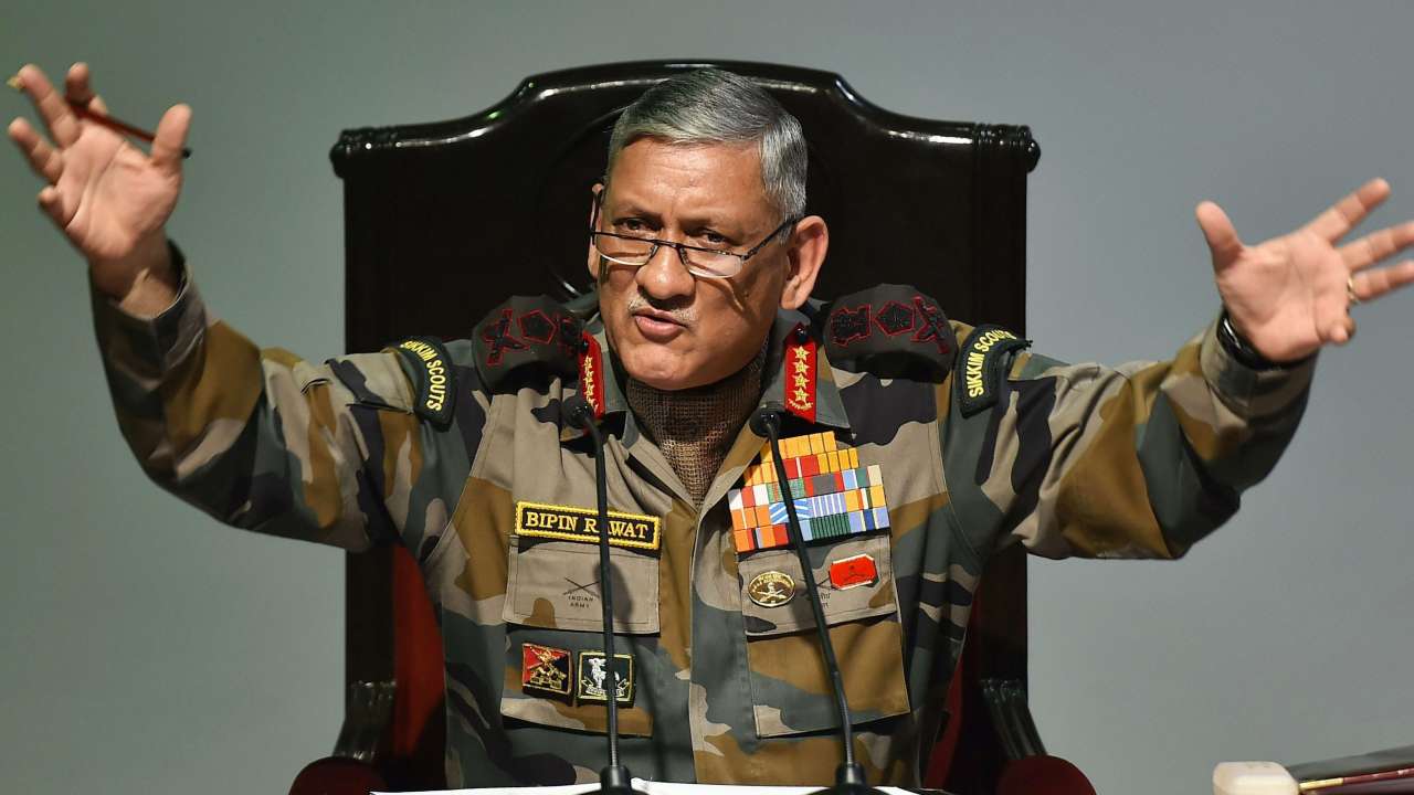 'Peeping men, maternity leave' Army chief Gen Bipin Rawat cites