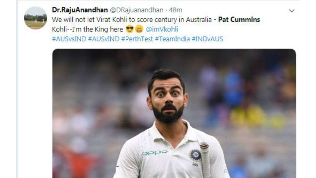 'Listen Pat Cummins, Virat's Bat Is Talking': Memes Troll Bowler For ...