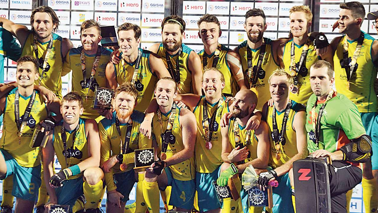 Men's Hockey World Cup: Aussies Take Bronze With 8-1 Defeat Of England