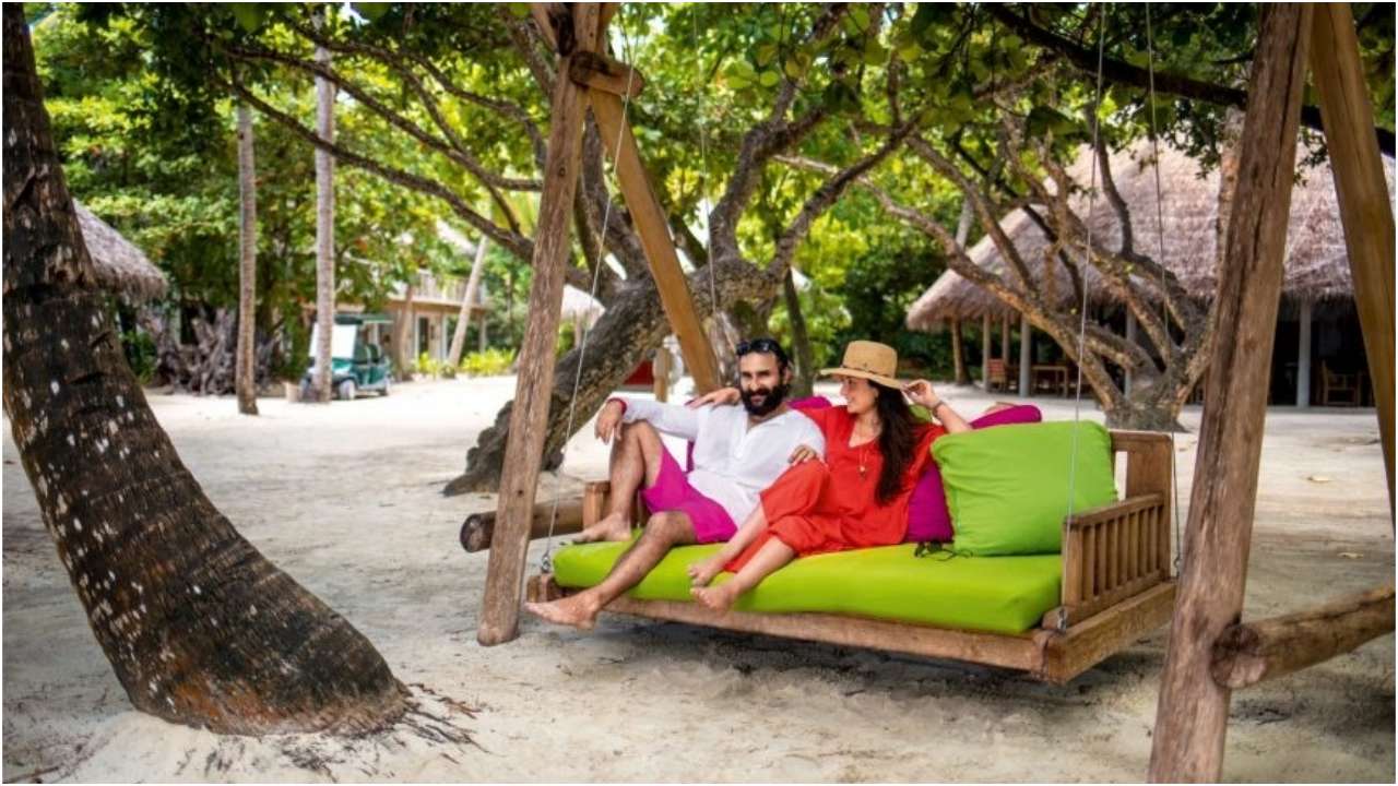 Saif Ali Khan and Kareena Kapoor Khan enjoy some leisure time