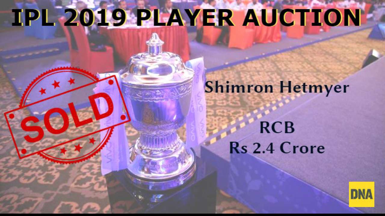 IPL Auction: Shimron Hetmyer