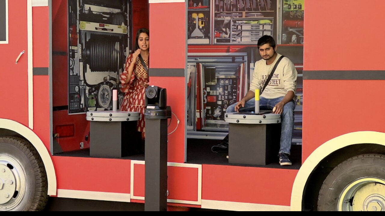 Dipika and Deepak are the fire fighters