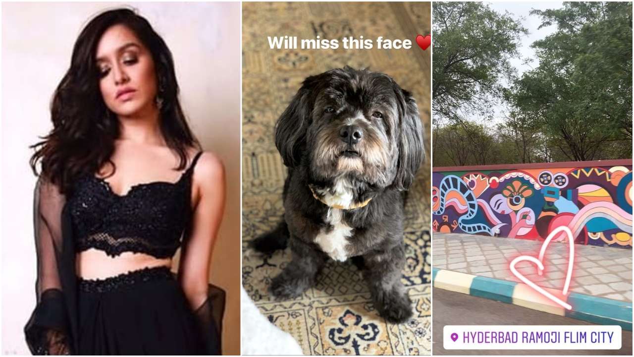 Shraddha Kapoor shoots for Saaho in Hyderabad