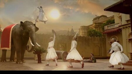 Prabhas's entry on the elephant in Baahubali: The Conclusion