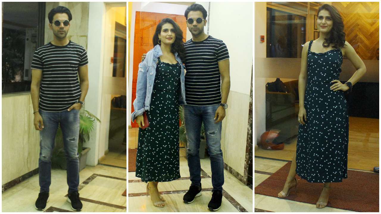 Rajkummar Rao and Fatima Sana Shaikh