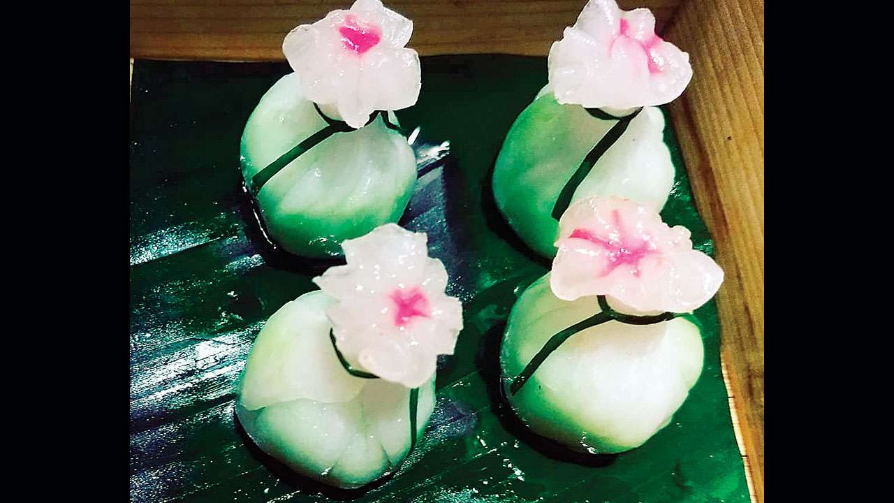 EDAMAME TRUFFLE DIMSUM (Rs 475)