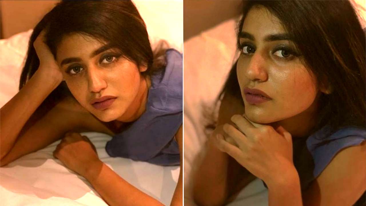 1280px x 720px - The cute 'wink girl' Priya Prakash Varrier turns a seductress in latest  photoshoot - See Pics